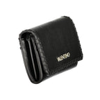 Black Polyurethane Women's Wallet