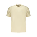 Beige Cotton Mens T-Shirt