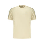 Beige Cotton Mens T-Shirt