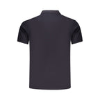 Blue Cotton Men's Polo Shirt