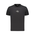 Black Cotton Men's T-Shirt