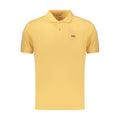 Orange Baumwoll-Poloshirt für Herren
