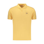 Orange Baumwoll-Poloshirt für Herren