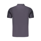 Blue Cotton Men's Polo