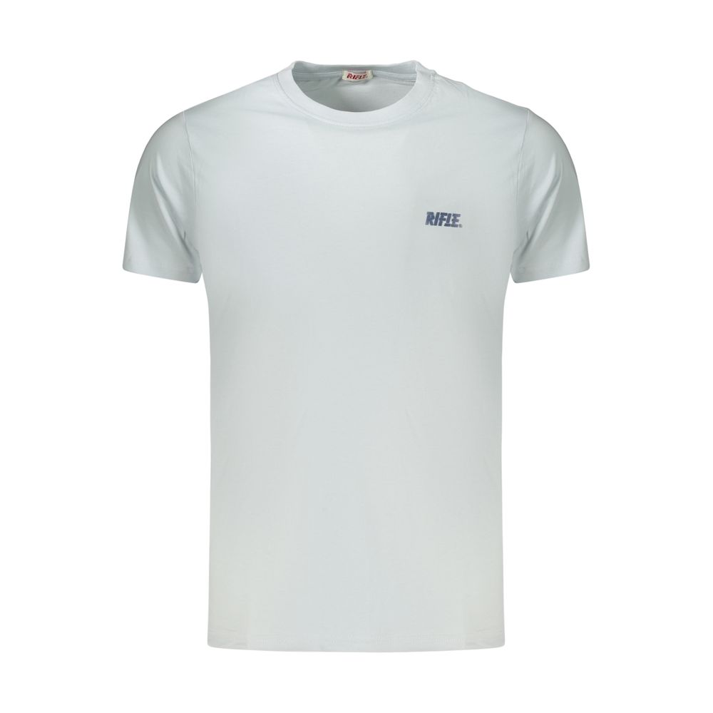 Hellblaues Baumwoll-Herren-T-Shirt