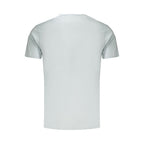 Hellblaues Baumwoll-Herren-T-Shirt