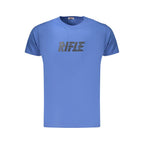 Blue Cotton Mens T-Shirt