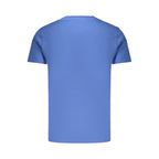 Blue Cotton Mens T-Shirt