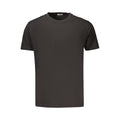 Black Cotton Men's T-Shirt
