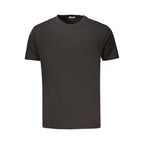 Black Cotton Men's T-Shirt