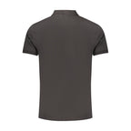 Black Cotton Men's Polo Shirt