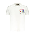 Weißes Herren-T-Shirt aus Baumwolle