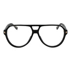 Schwarze Acetatbrille (Gestell)