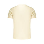 Beige Cotton Men's T-Shirt