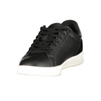 Black Polyurethane Women's Sneaker