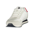 White Polyurethane Men's Sneaker