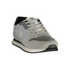 Dark Grey Polyurethane Men's Sneaker