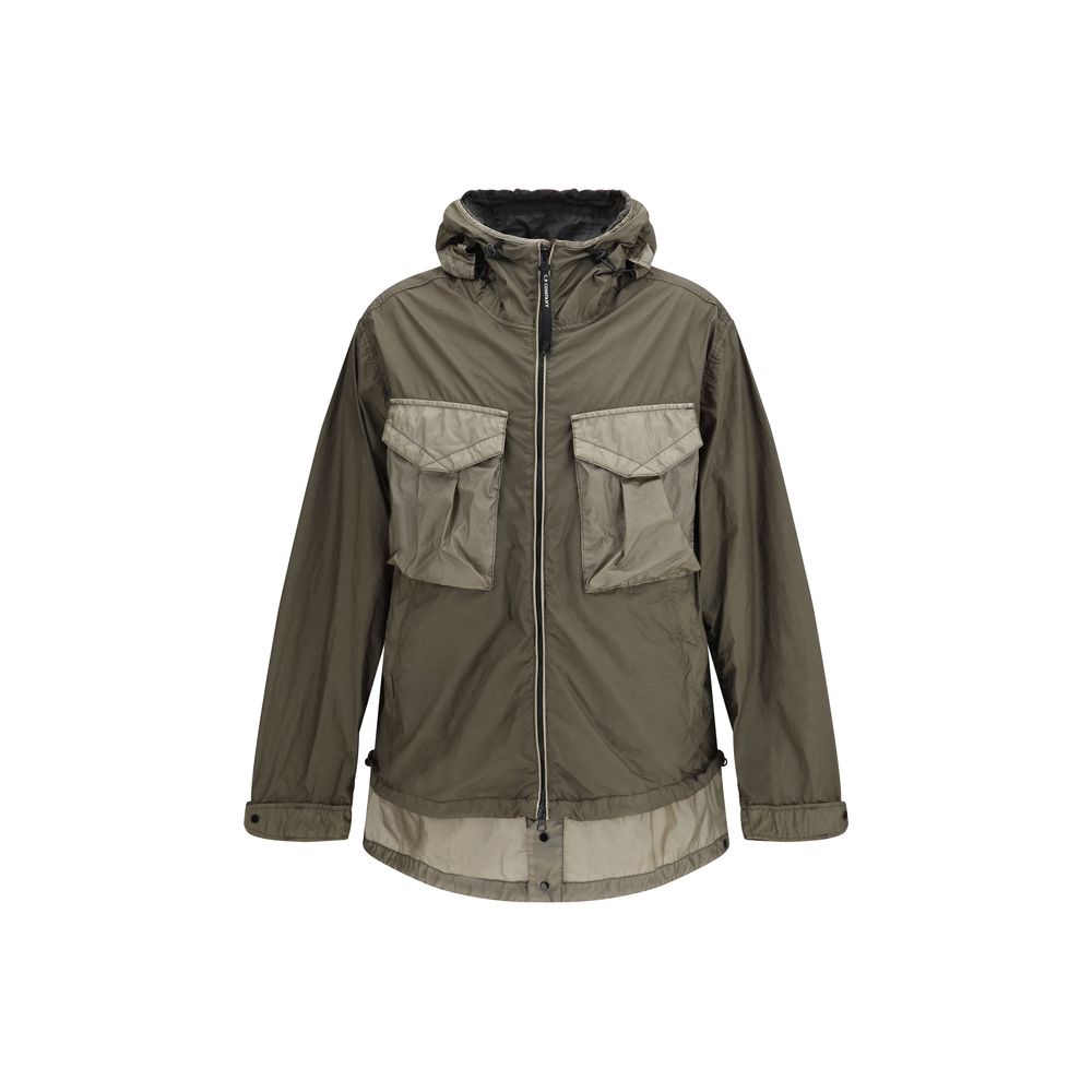 Bicolor Polyamide Shell Jacket