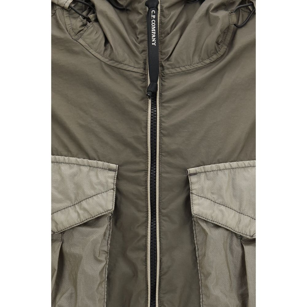 Bicolor Polyamide Shell Jacket