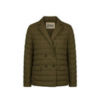 Bicolor Polyamide Full-Length Jacket
