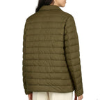 Bicolor Polyamide Full-Length Jacket