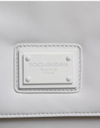White Logo Plaque Crossbody Shoulder Borse Women Bag
