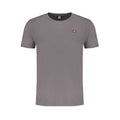 Graues Baumwoll-Herren-T-Shirt