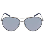 Gray Metal Sunglasses