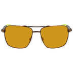 Brown Metal Sunglasses