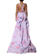 Multicolor Floral Runway Maxi Dress