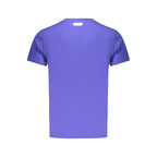 Blue Cotton Men's T-Shirt