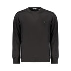 Black Cotton Men's Sweatshirt
