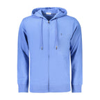 Blue Cotton Men's Sweatshirt