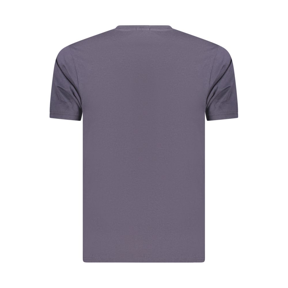 Herren T-Shirt aus blauer Baumwolle