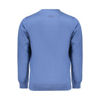 Blue Cotton Men's Sweatshirt