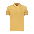 Orange Cotton Men's Polo Shirt