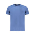 Blaues Baumwoll-T-Shirt für Herren