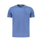Blaues Baumwoll-T-Shirt für Herren