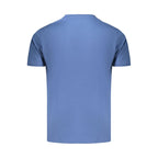 Blaues Baumwoll-T-Shirt für Herren