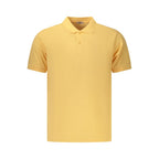 Orange Cotton Men's Polo Shirt