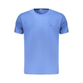 Blue Cotton Men's T-Shirt