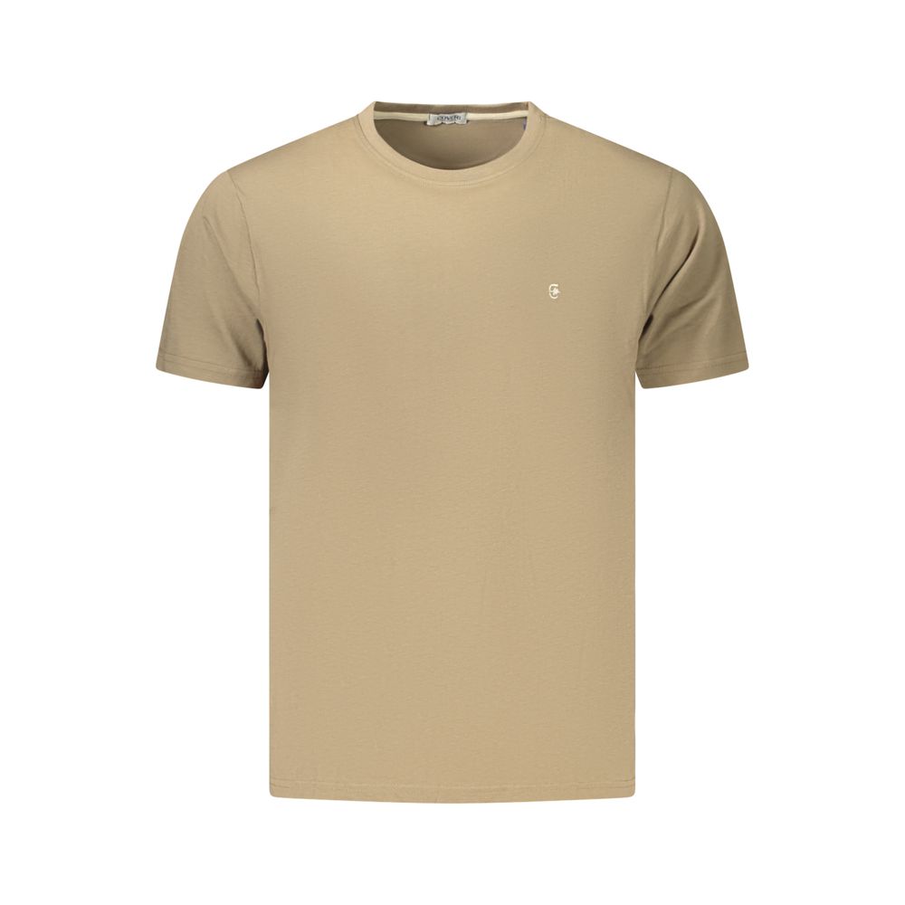 Braunes Herren-T-Shirt aus Baumwolle