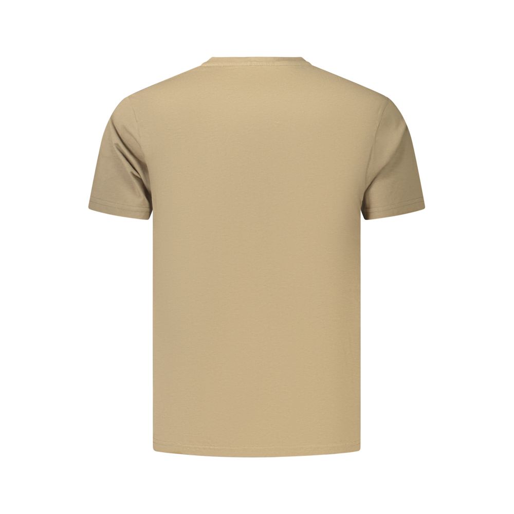 Braunes Herren-T-Shirt aus Baumwolle