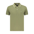 Green Cotton Men's Polo