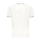 White Cotton Men's T-Shirt