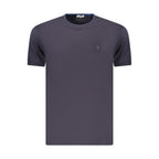 Blue Cotton Men's T-Shirt