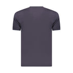 Blue Cotton Men's T-Shirt
