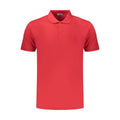 Red Cotton Men's Polo