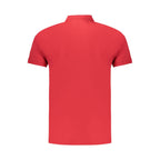 Red Cotton Men's Polo