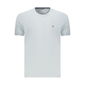 Blaues Baumwoll-Herren-T-Shirt